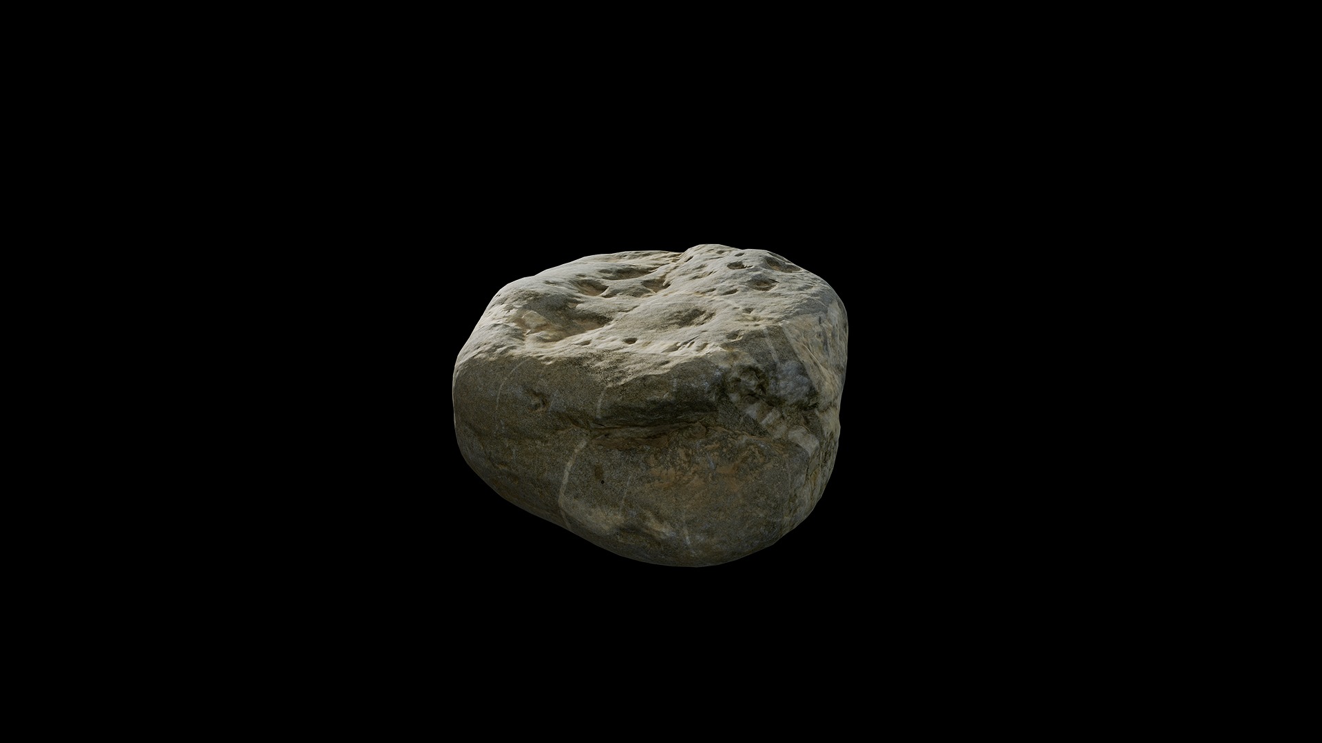 Anydrafts Stone 10 Low-poly 3D model_5