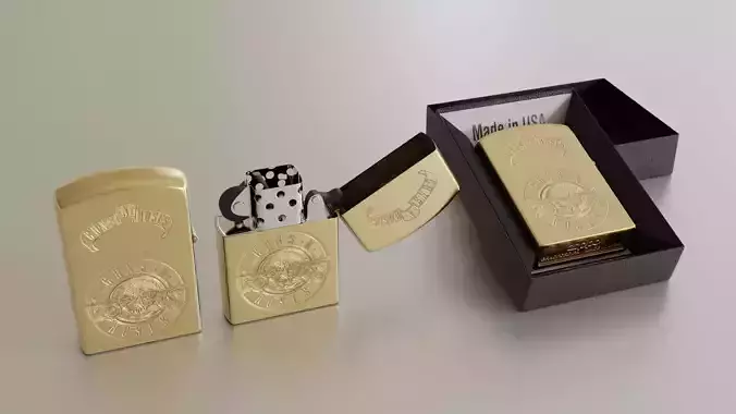 Zippo Lighter Guns n Roses Design
