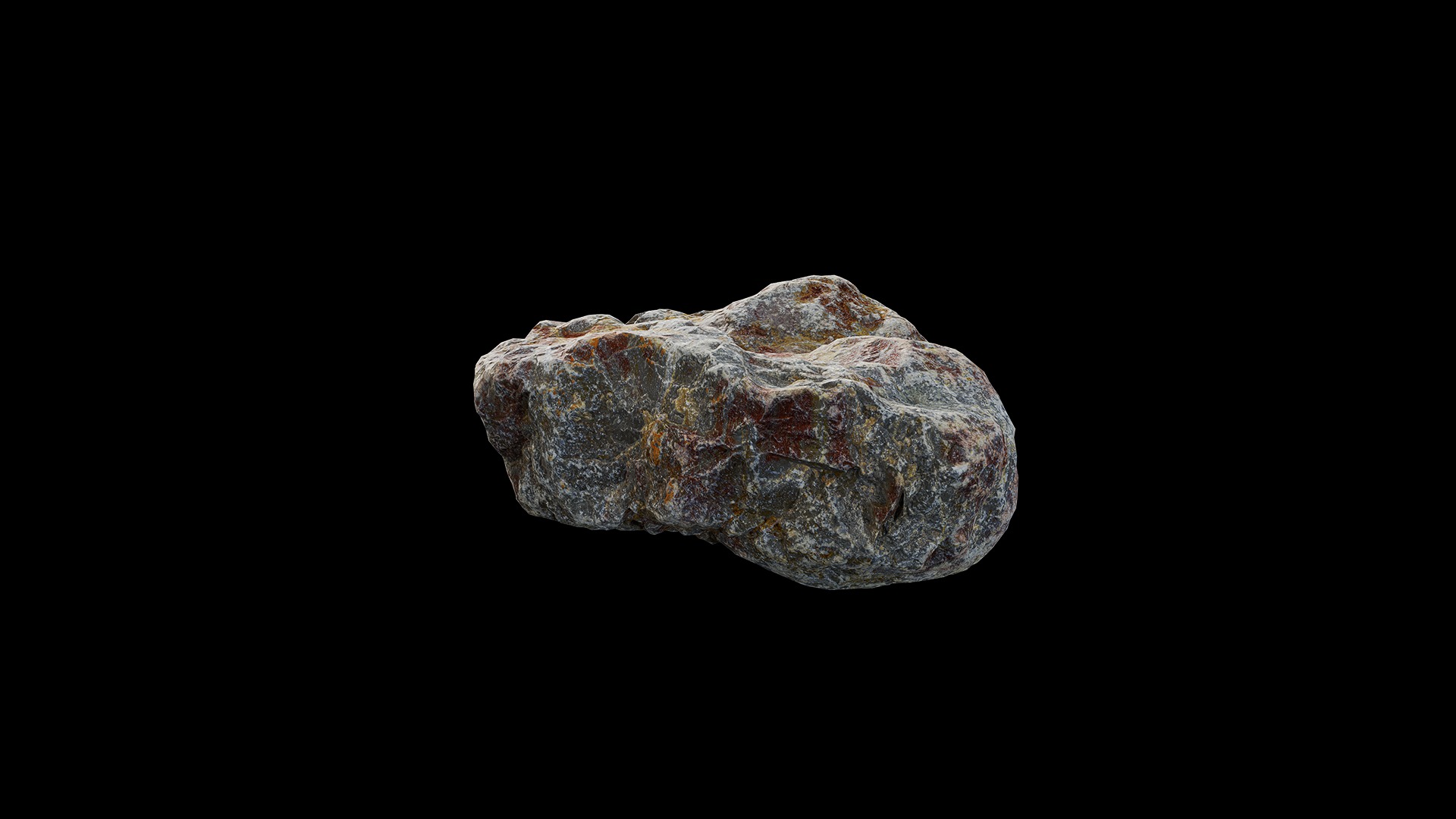 Anydrafts Stone 18 Low-poly 3D model_5