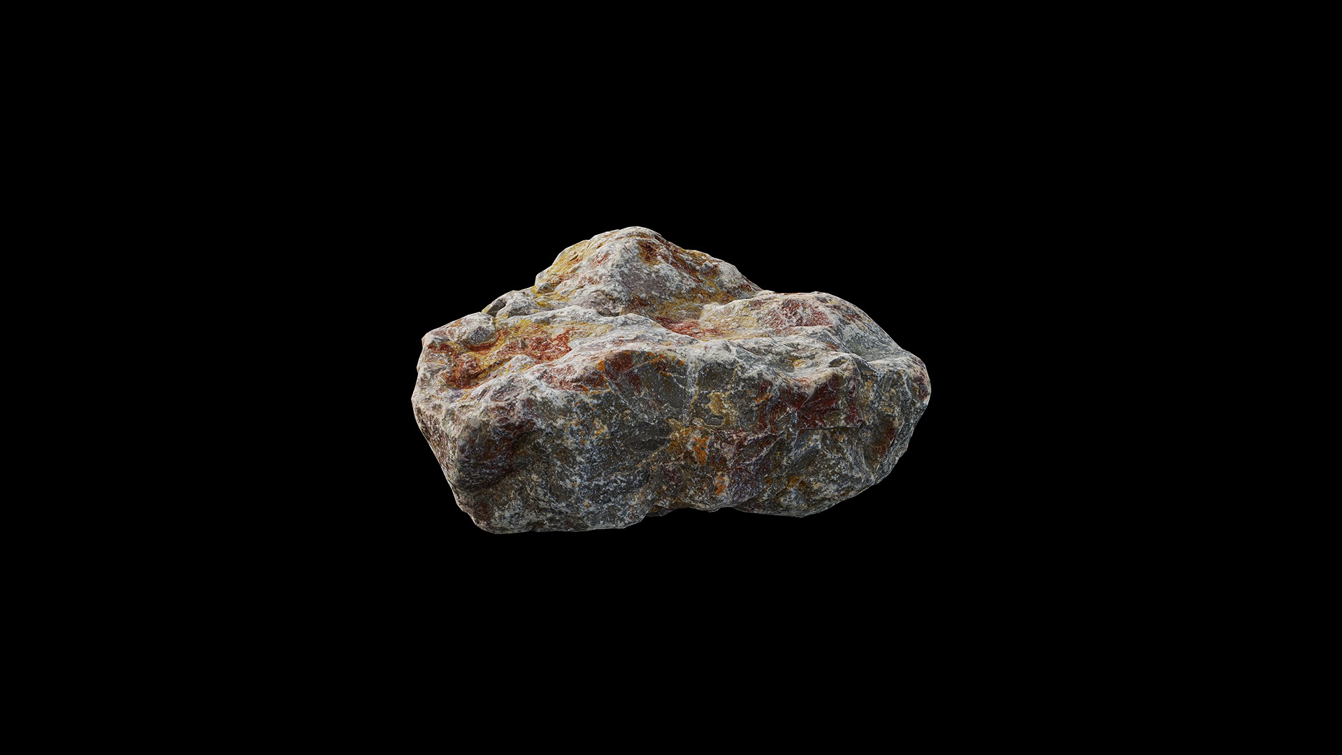 Anydrafts Stone 18 Low-poly 3D model_1