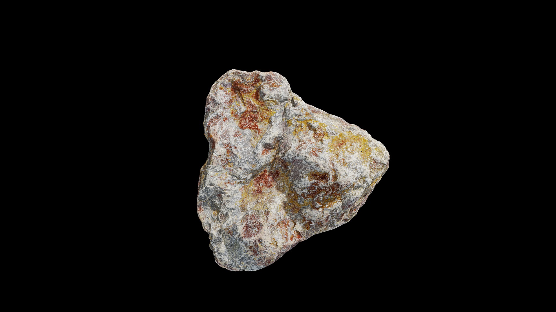 Anydrafts Stone 18 Low-poly 3D model_6