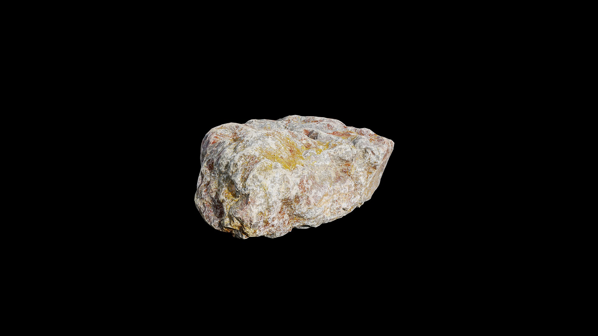 Anydrafts Stone 18 Low-poly 3D model_4
