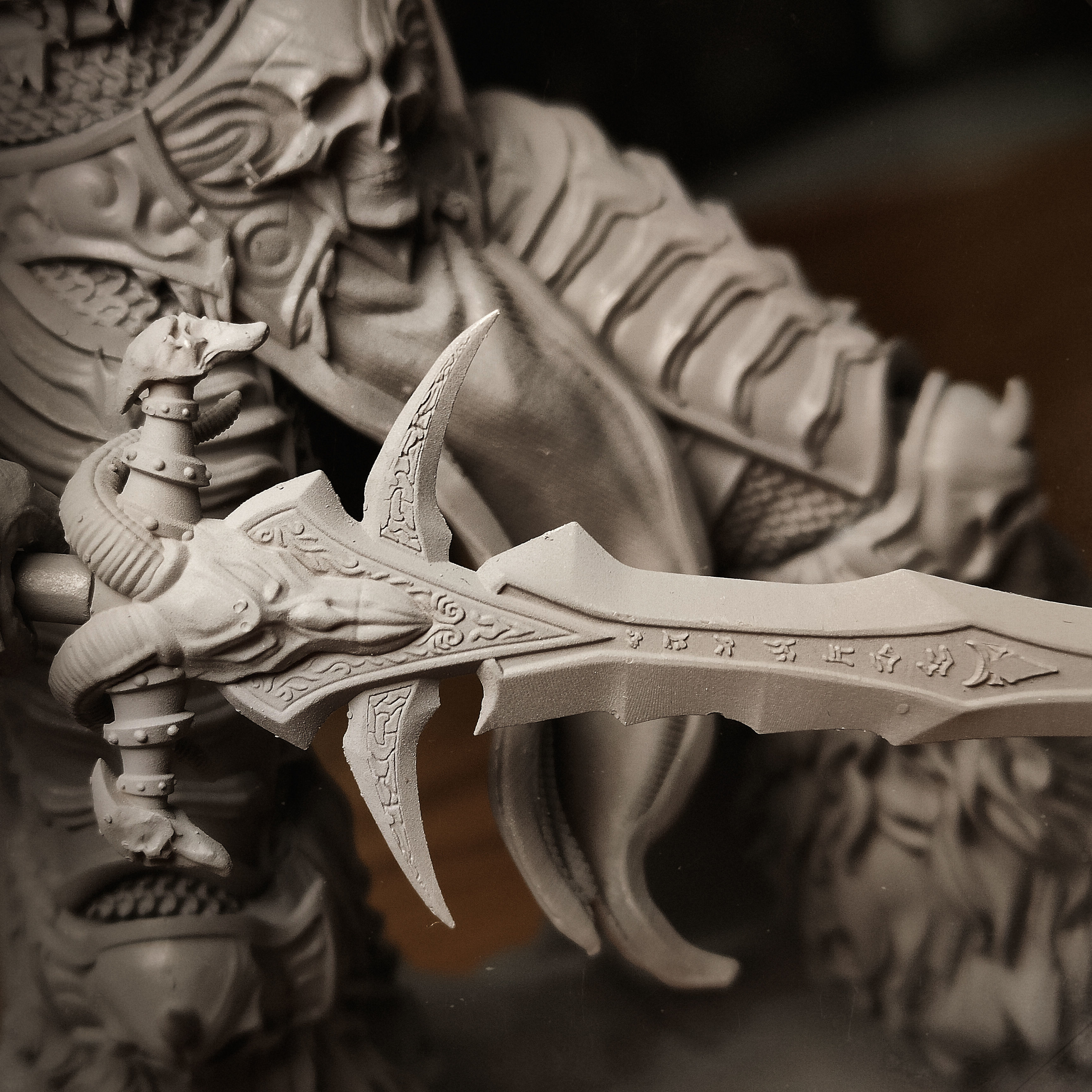 Arthas Lich King from Warcarft printable 3D print model_8