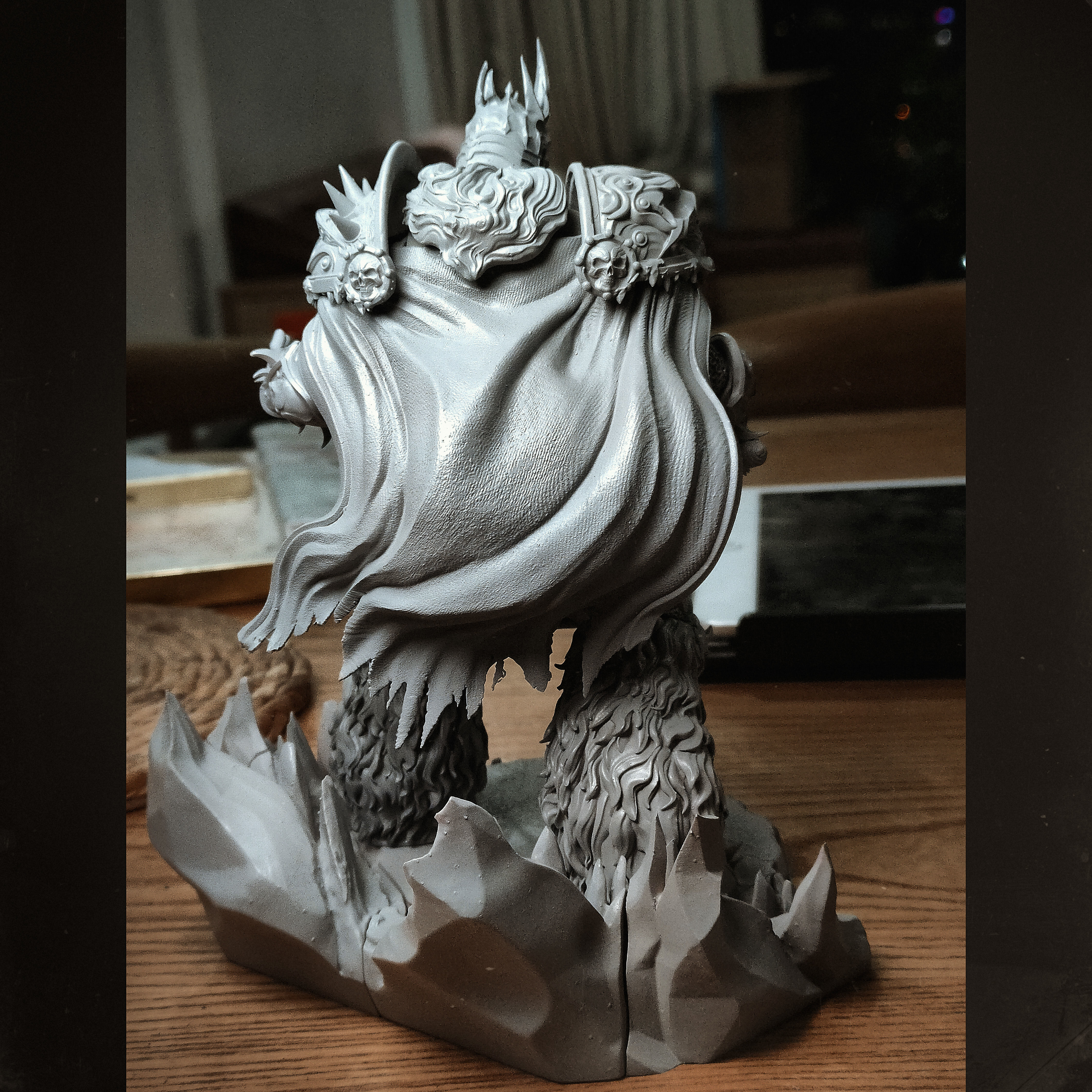 Arthas Lich King from Warcarft printable 3D print model_6