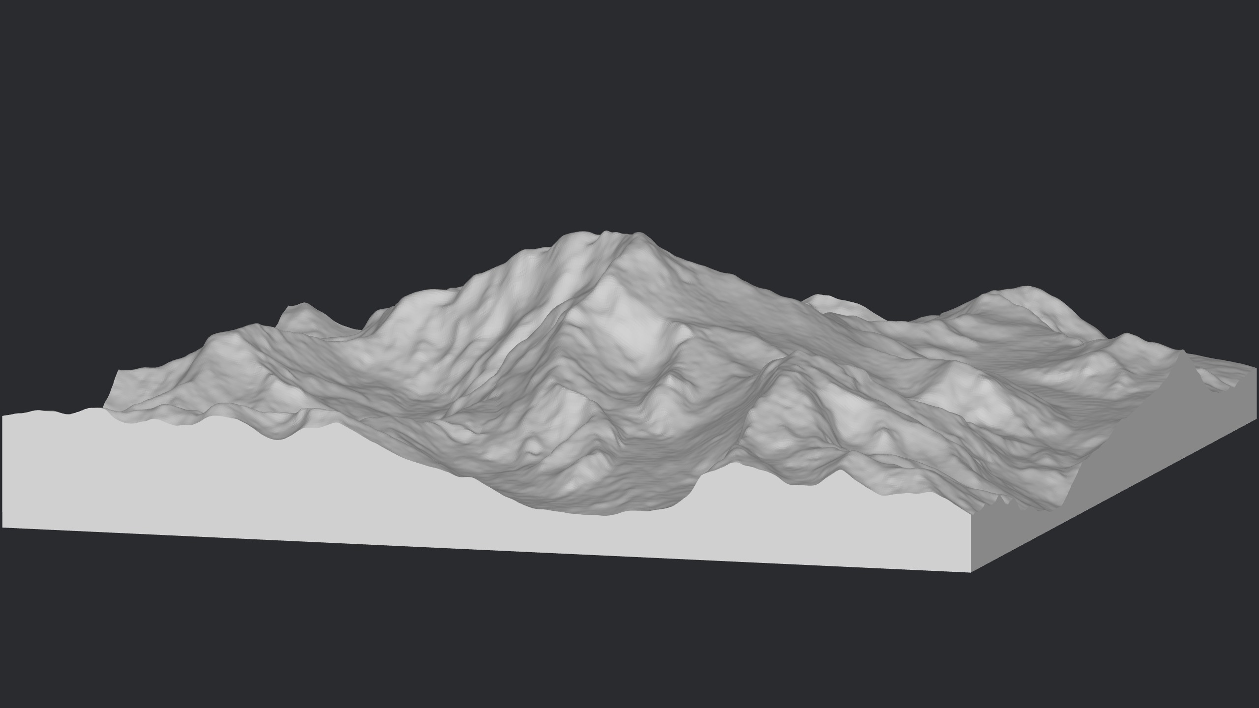 Iconic Mountains Pack I 3D print model_1