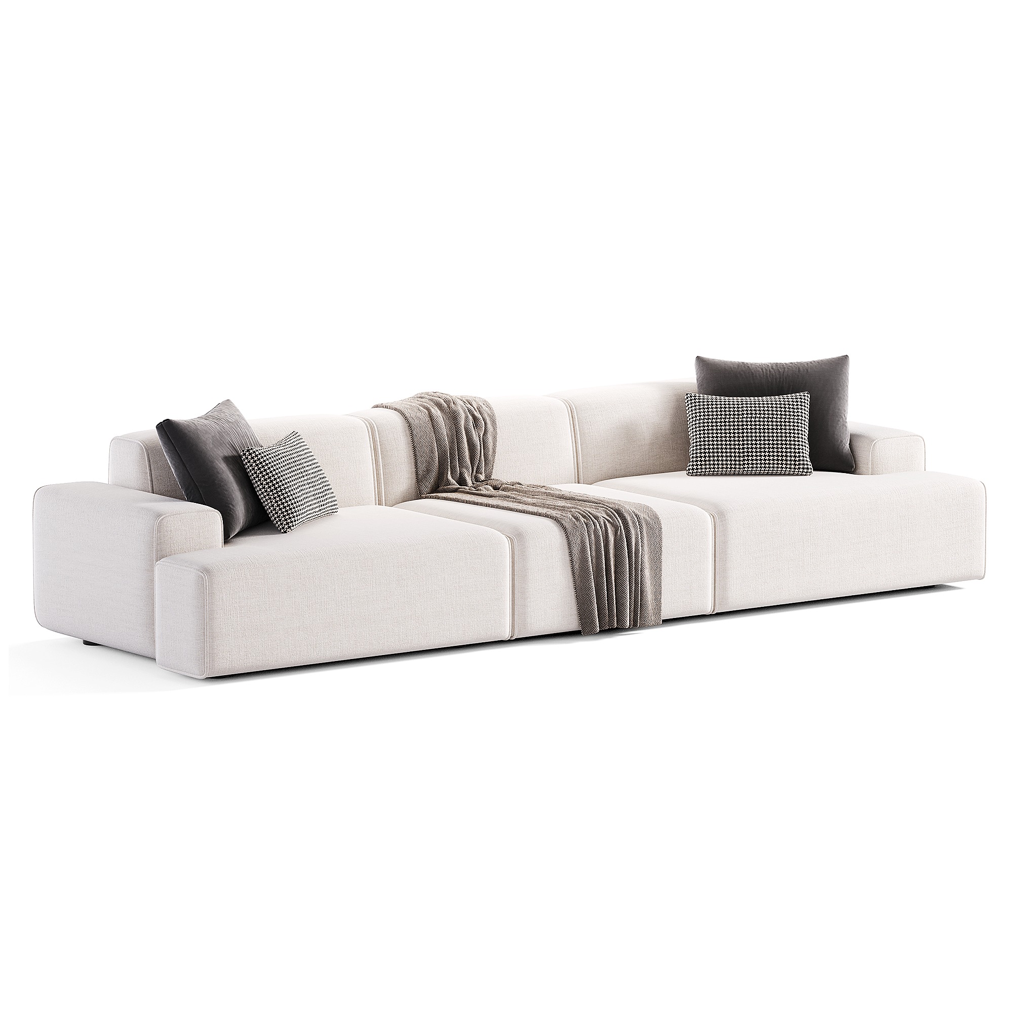  Reni Sofa By Luzaro 01 Low-poly 3D model_1