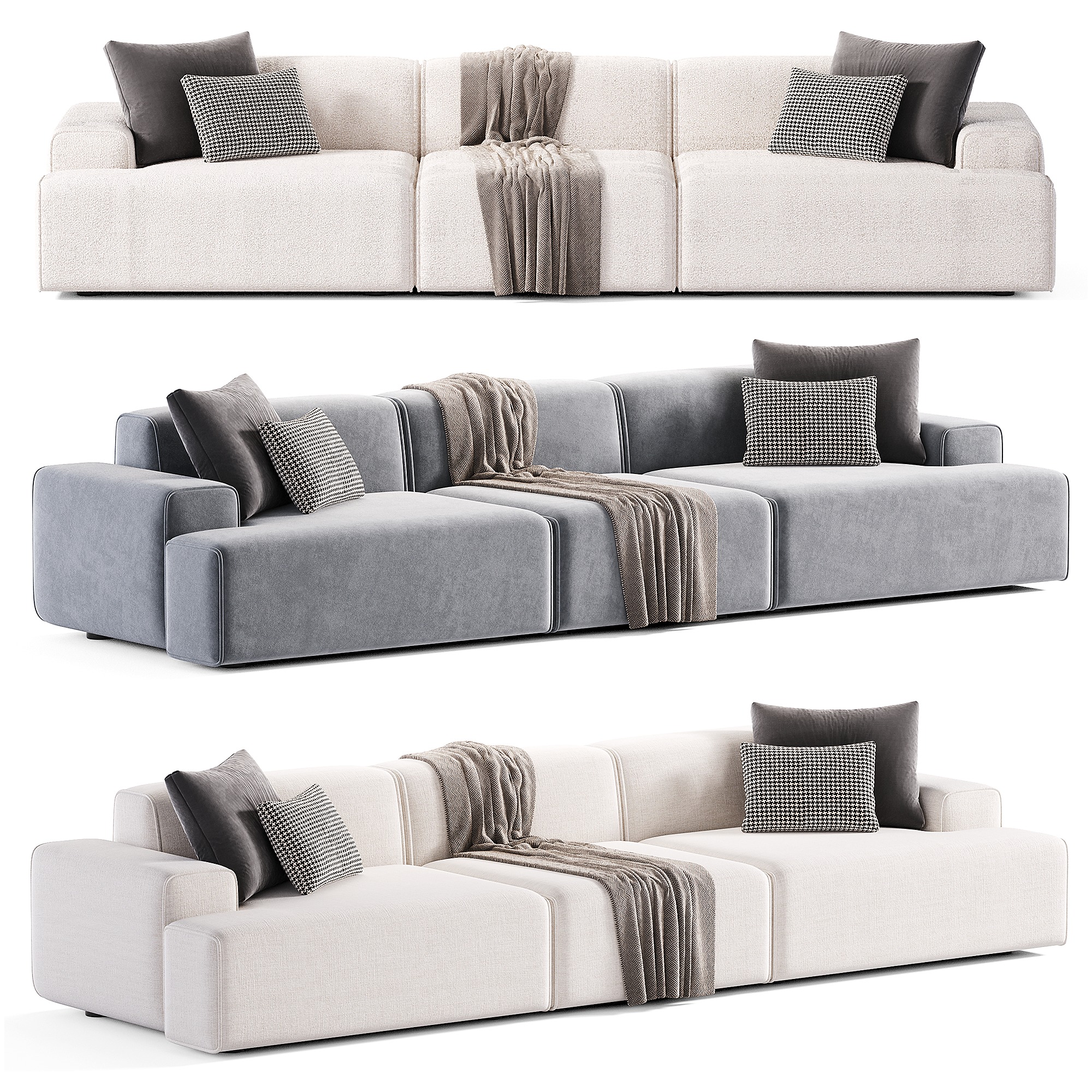  Reni Sofa By Luzaro 01 Low-poly 3D model_3