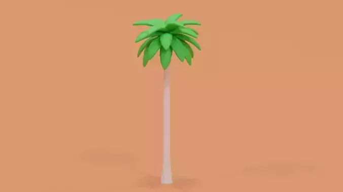 Cartoon Palm Tree