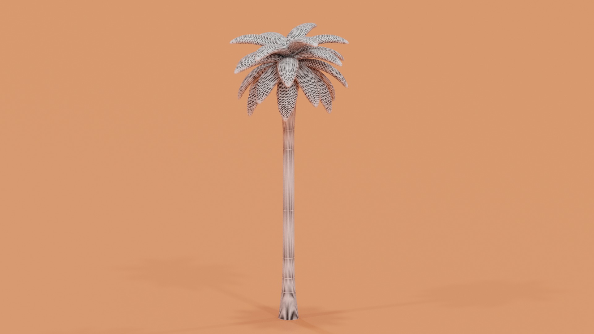 Cartoon Palm Tree 3D model_7