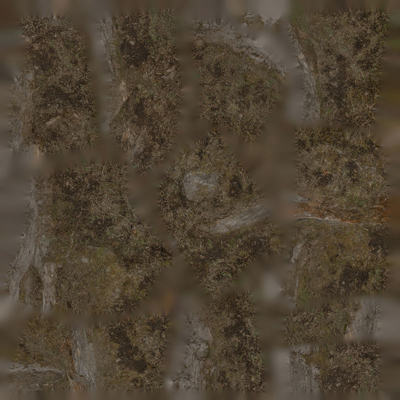 Anydrafts Stump 23 Low-poly 3D model_1