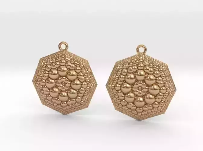 Fractal Earrings