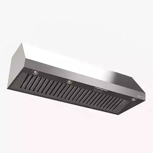 Wolf Wall Mount Canopy Range Hood PW662418 3D model