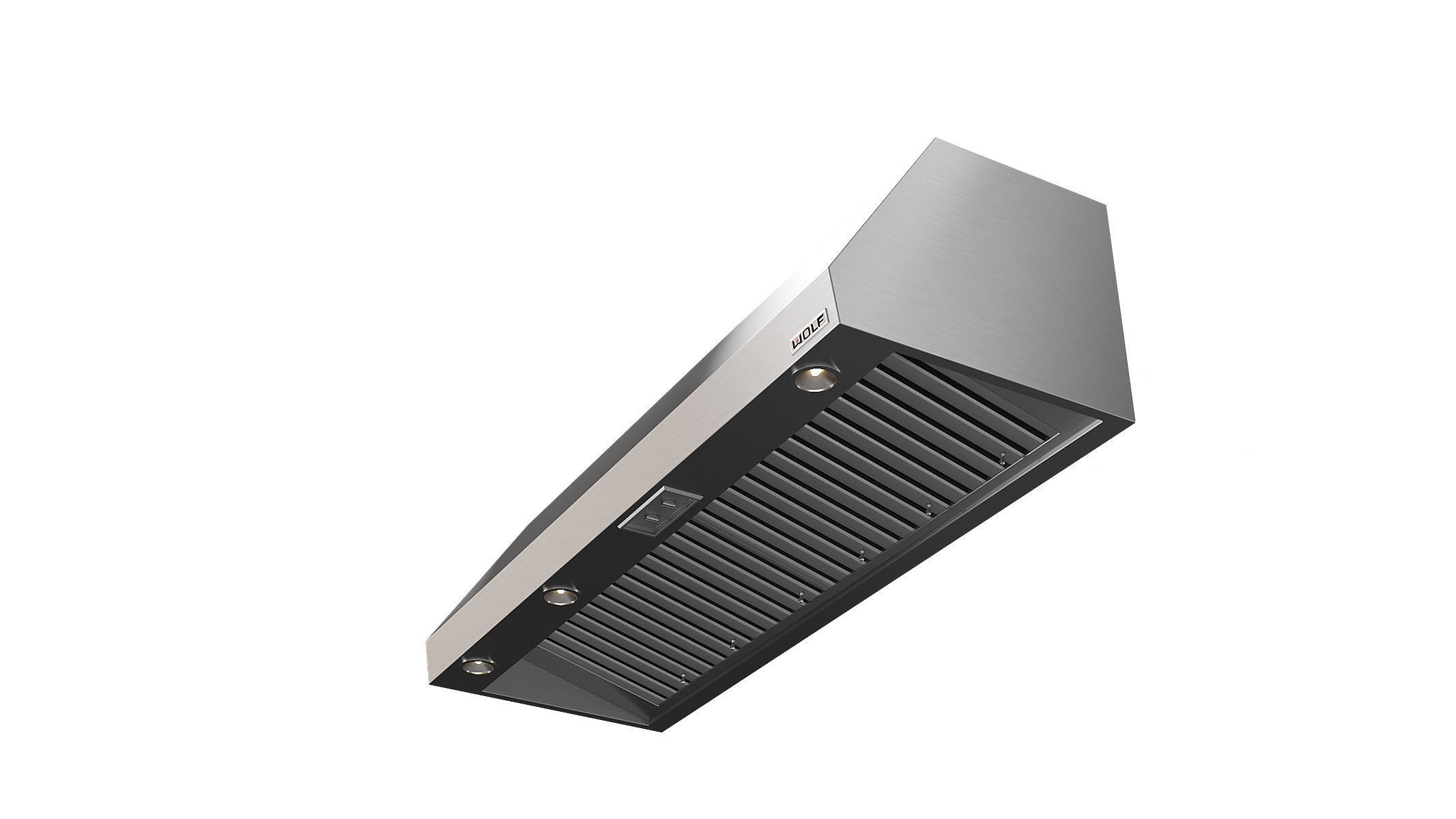 Wolf Wall Mount Canopy Range Hood PW662418 3D model_12