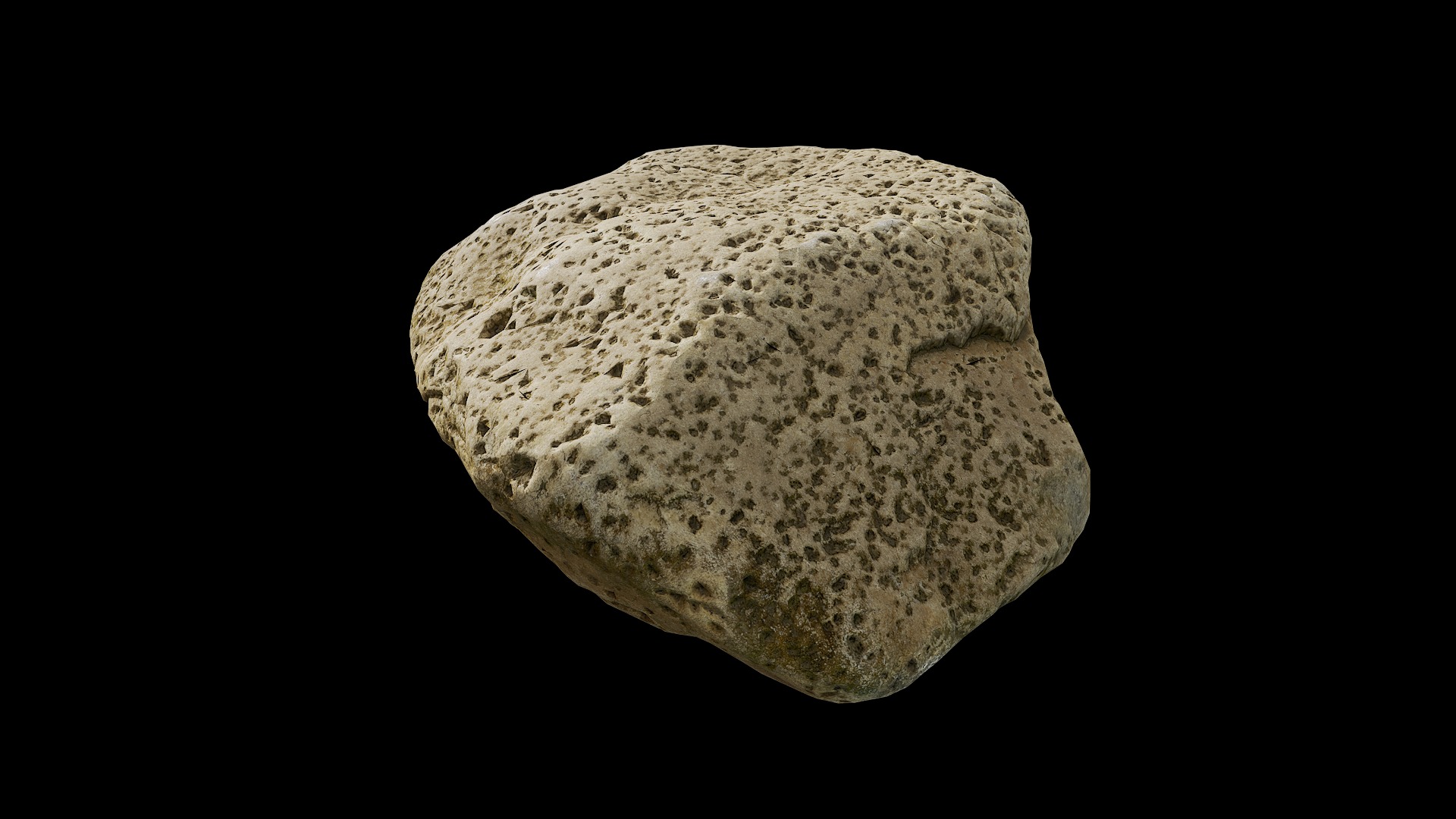 Anydrafts Stone 31 Low-poly 3D model_3