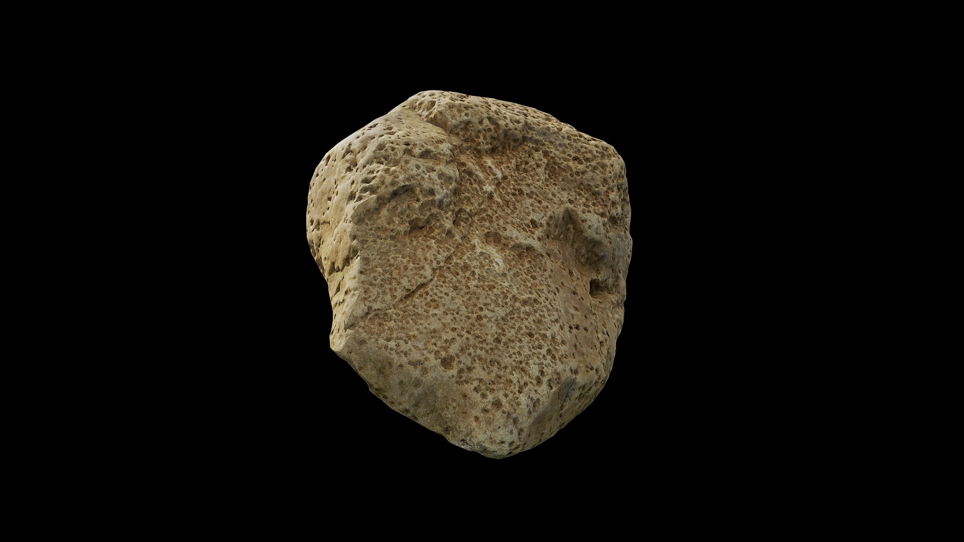 Anydrafts Stone 31 Low-poly 3D model_5