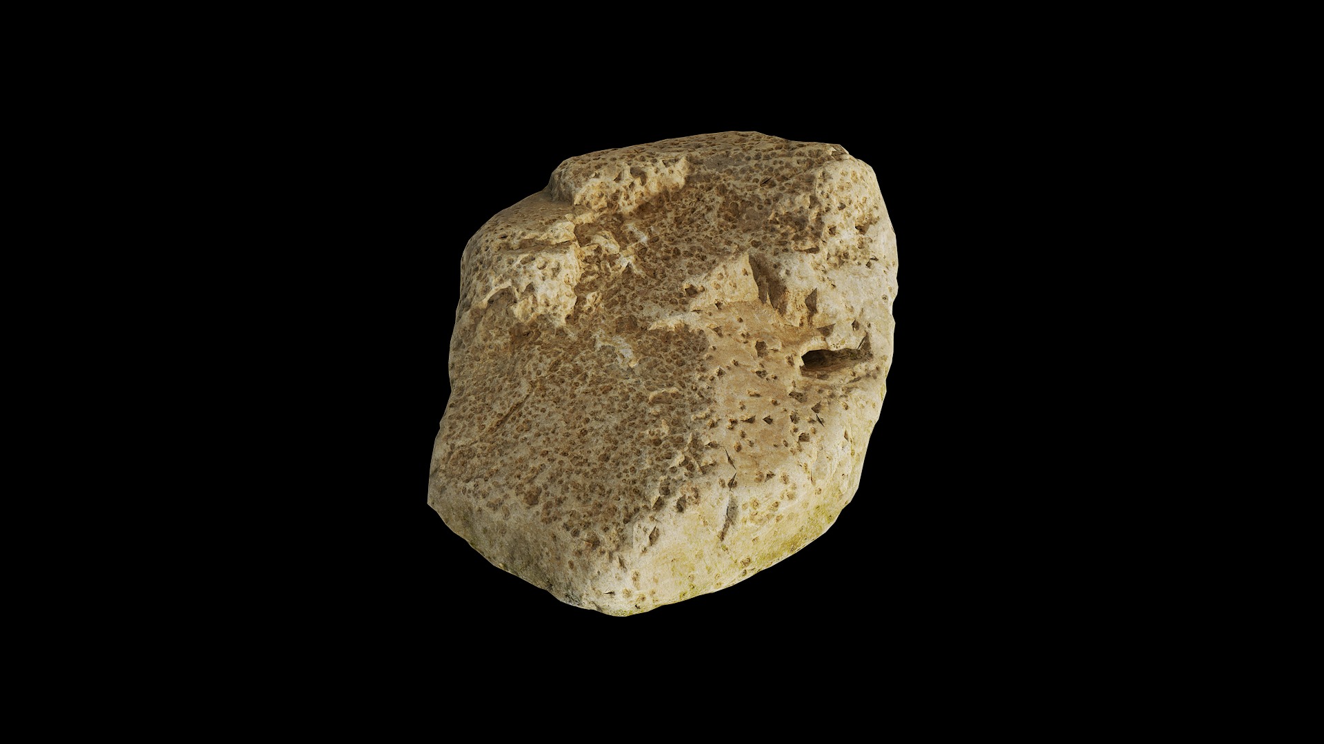 Anydrafts Stone 31 Low-poly 3D model_6