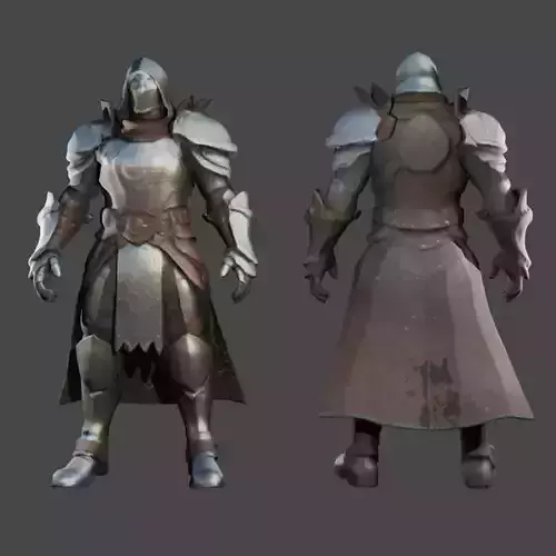 Humanoid gear 3D model