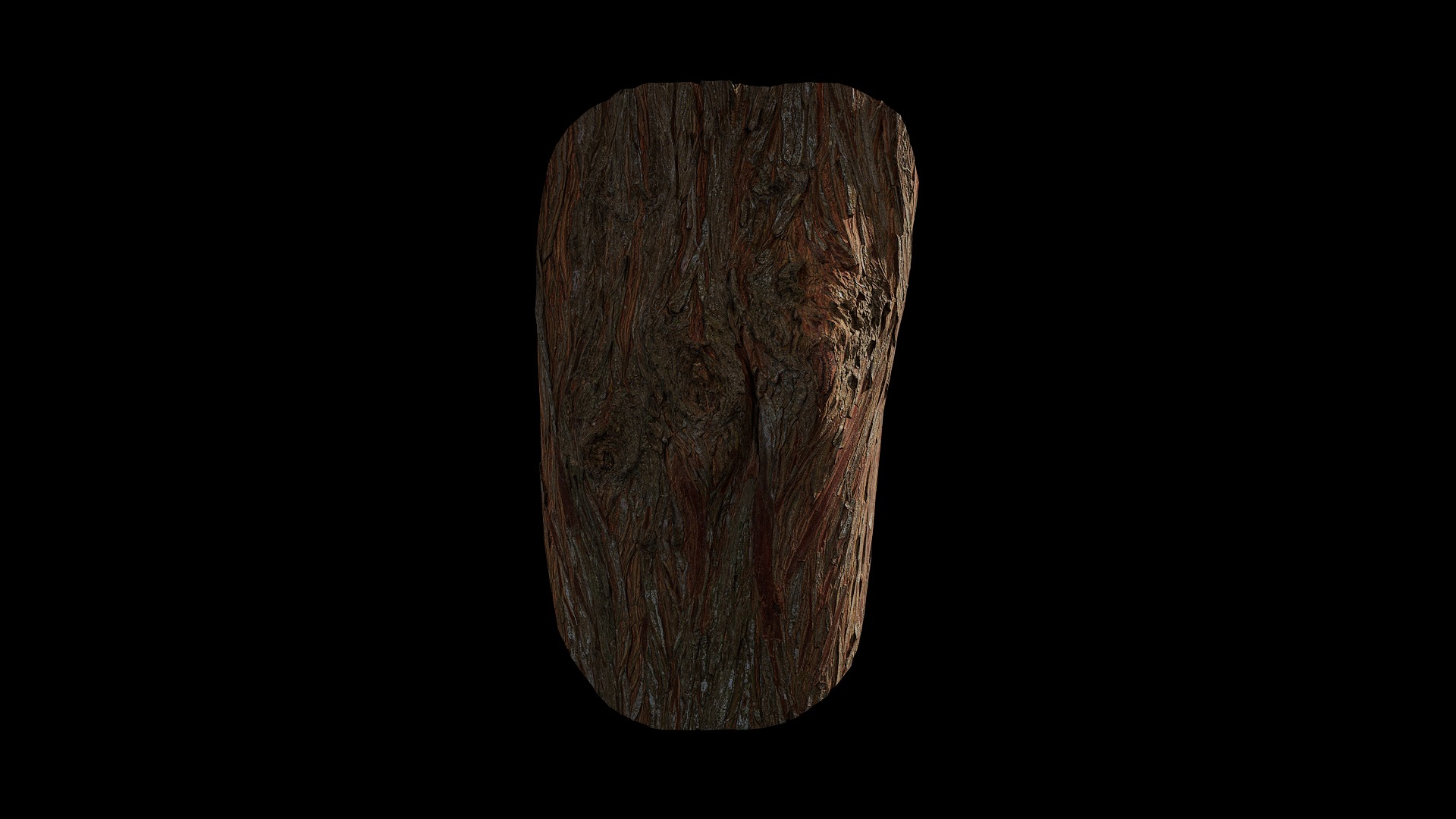 Anydrafts Taxodium ascendens Burl 04 Low-poly 3D model_2