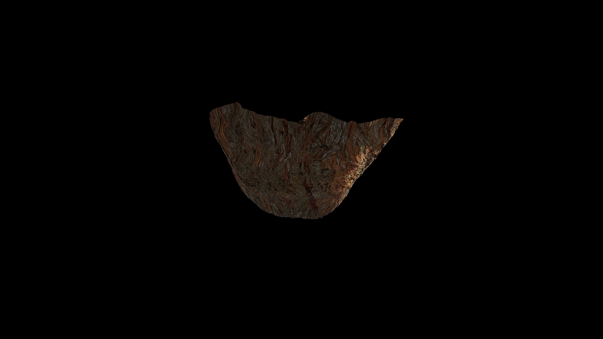 Anydrafts Taxodium ascendens Burl 04 Low-poly 3D model_6