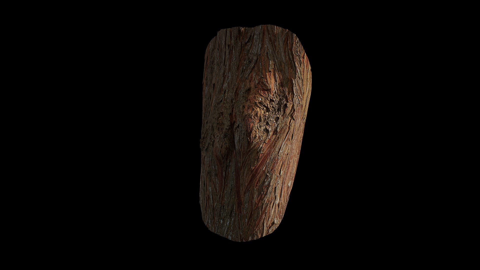 Anydrafts Taxodium ascendens Burl 04 Low-poly 3D model_4