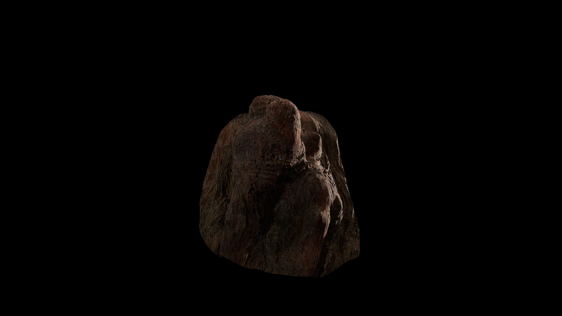 Anydrafts Taxodium ascendens Burl 06 Low-poly 3D model_5