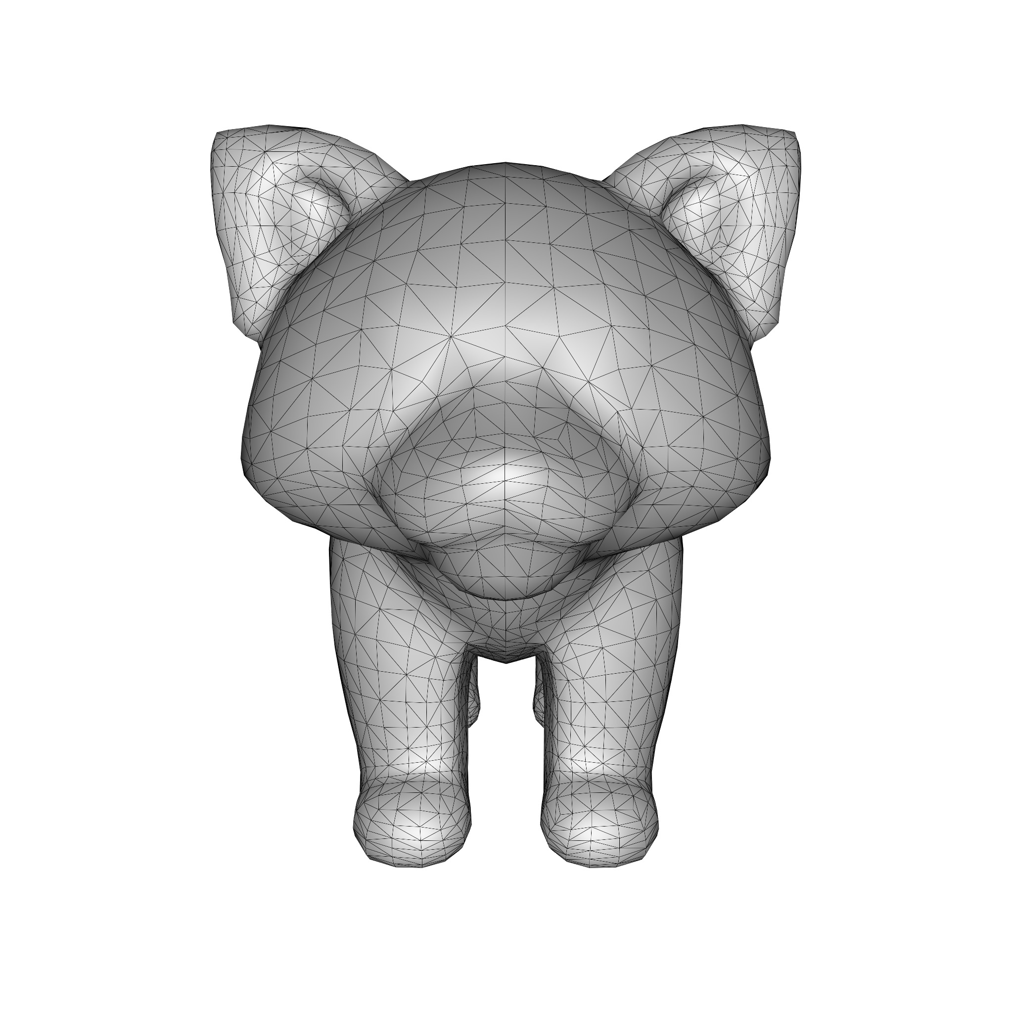 Playful Red Panda 3D model_8