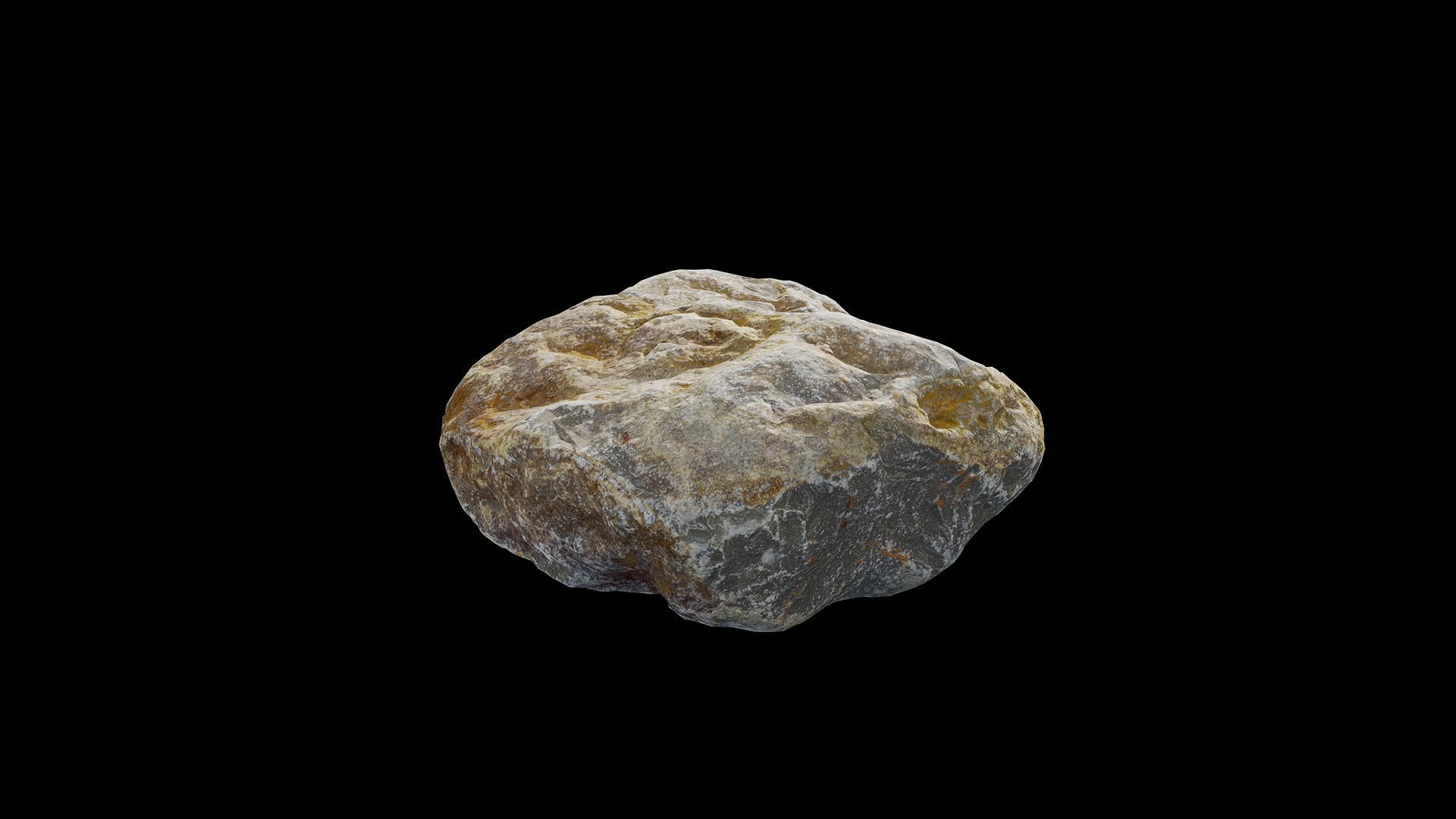 Anydrafts Stone 45 Low-poly 3D model_3