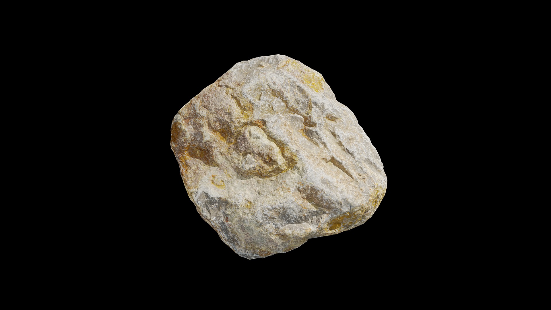 Anydrafts Stone 45 Low-poly 3D model_5