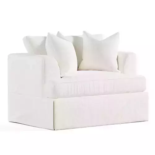 Lucia Slipcovered Armchair