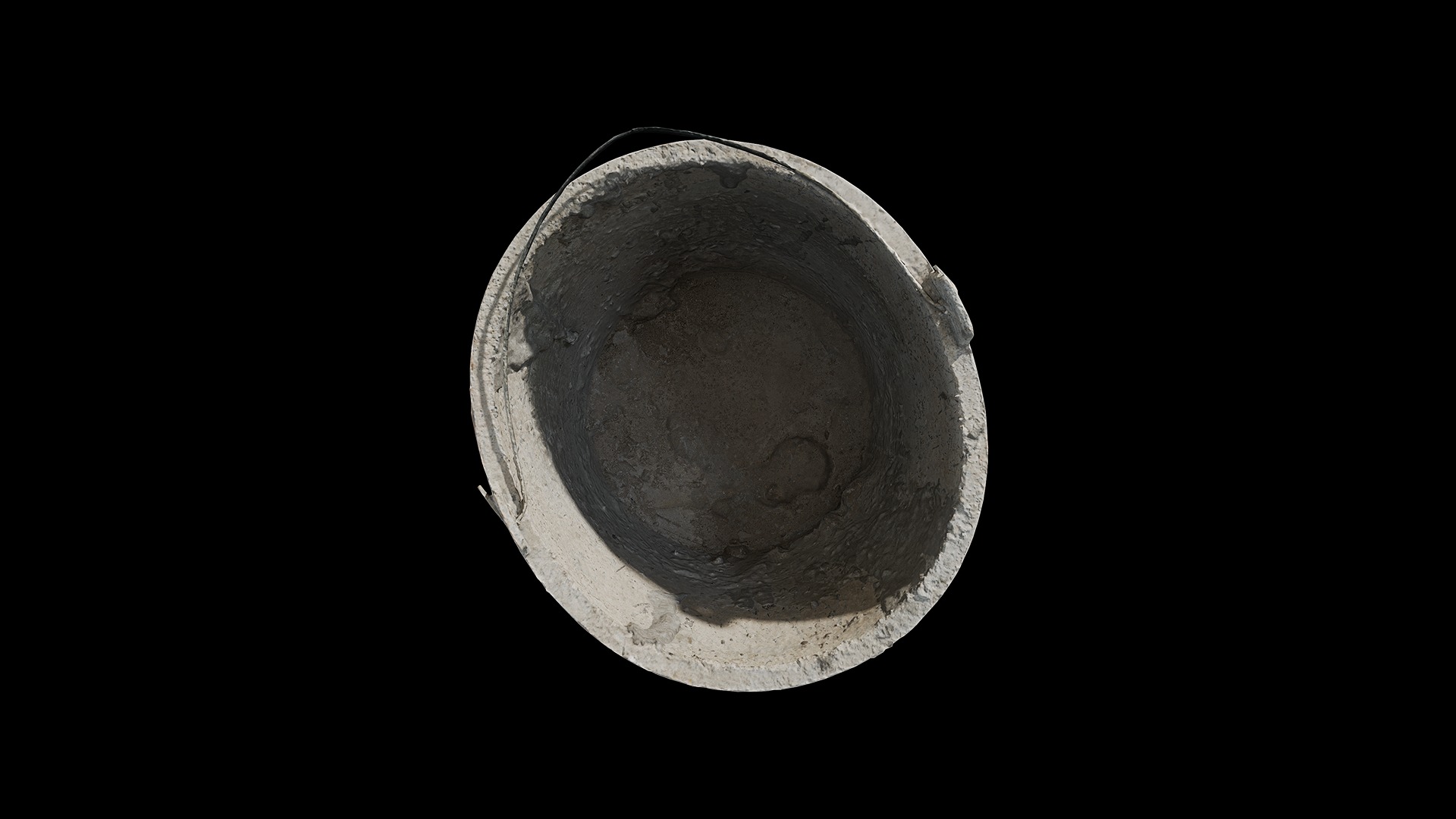 Anydrafts Barrel of cement 01 Low-poly 3D model_5