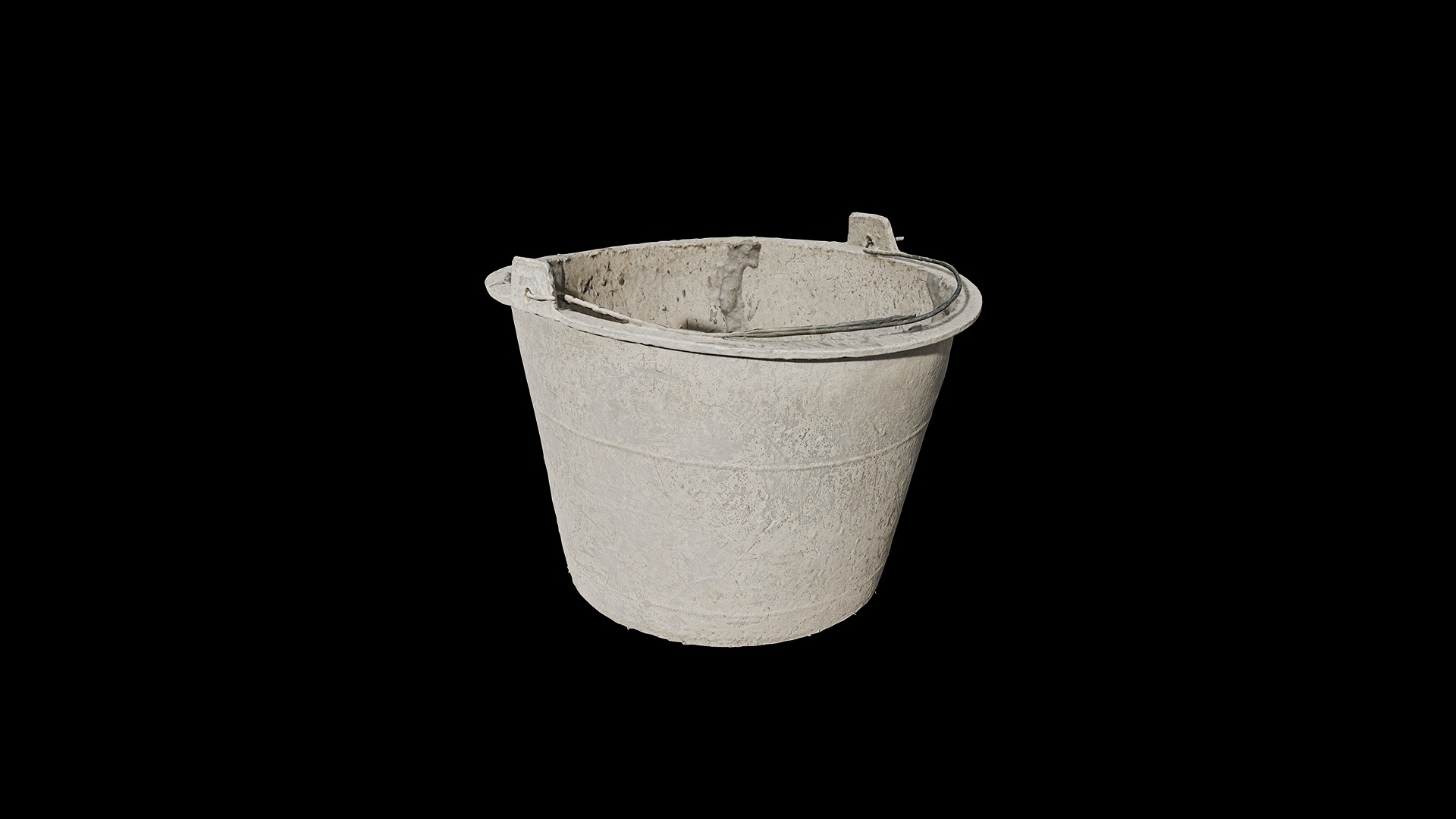 Anydrafts Barrel of cement 01 Low-poly 3D model_7