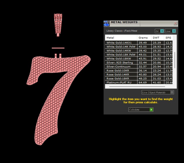 Model 1173 7 Diamond Name Plate Iced Out Honeycomb 3D print model_11