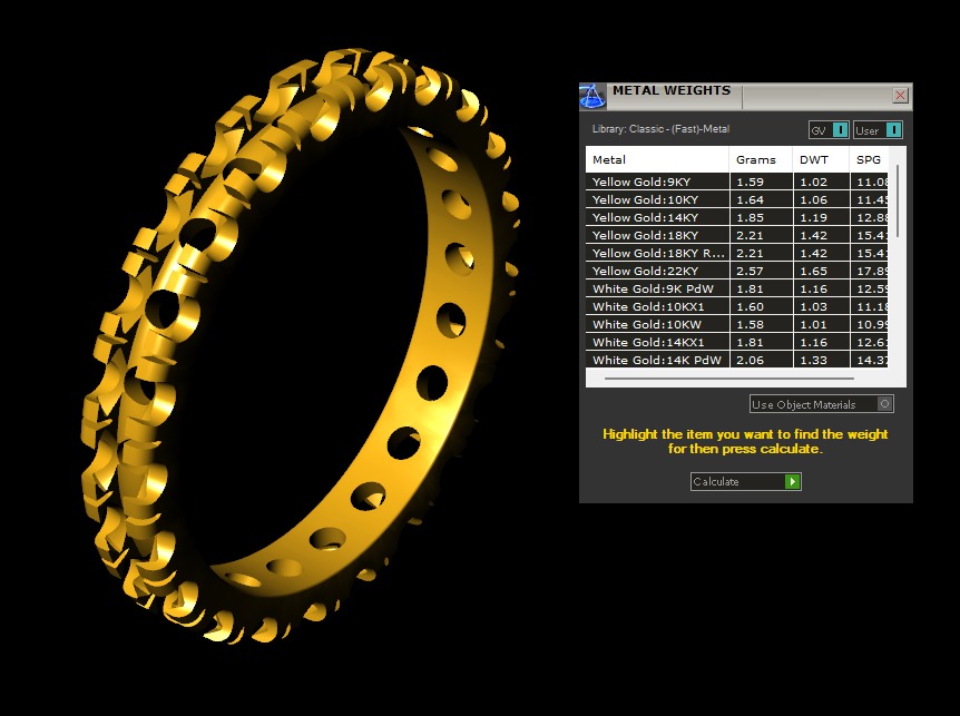 Model 1176 Eternity Diamond Ring Band US Size 3D print model_17