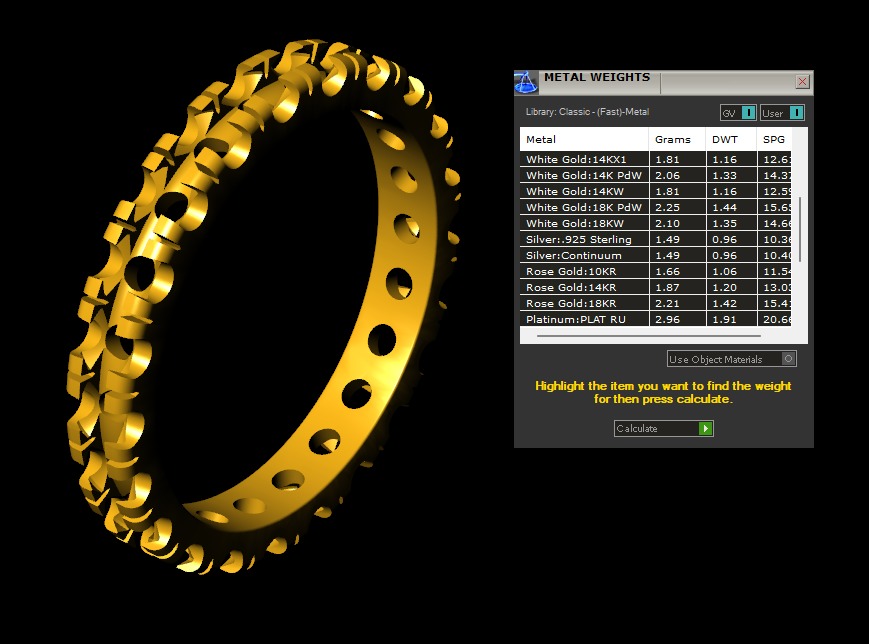 Model 1176 Eternity Diamond Ring Band US Size 3D print model_18