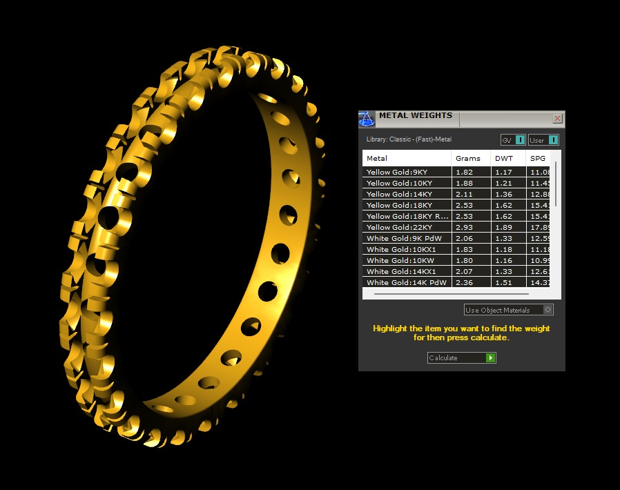 Model 1182 Eternity Diamond Ring Band US Size 3D print model_17