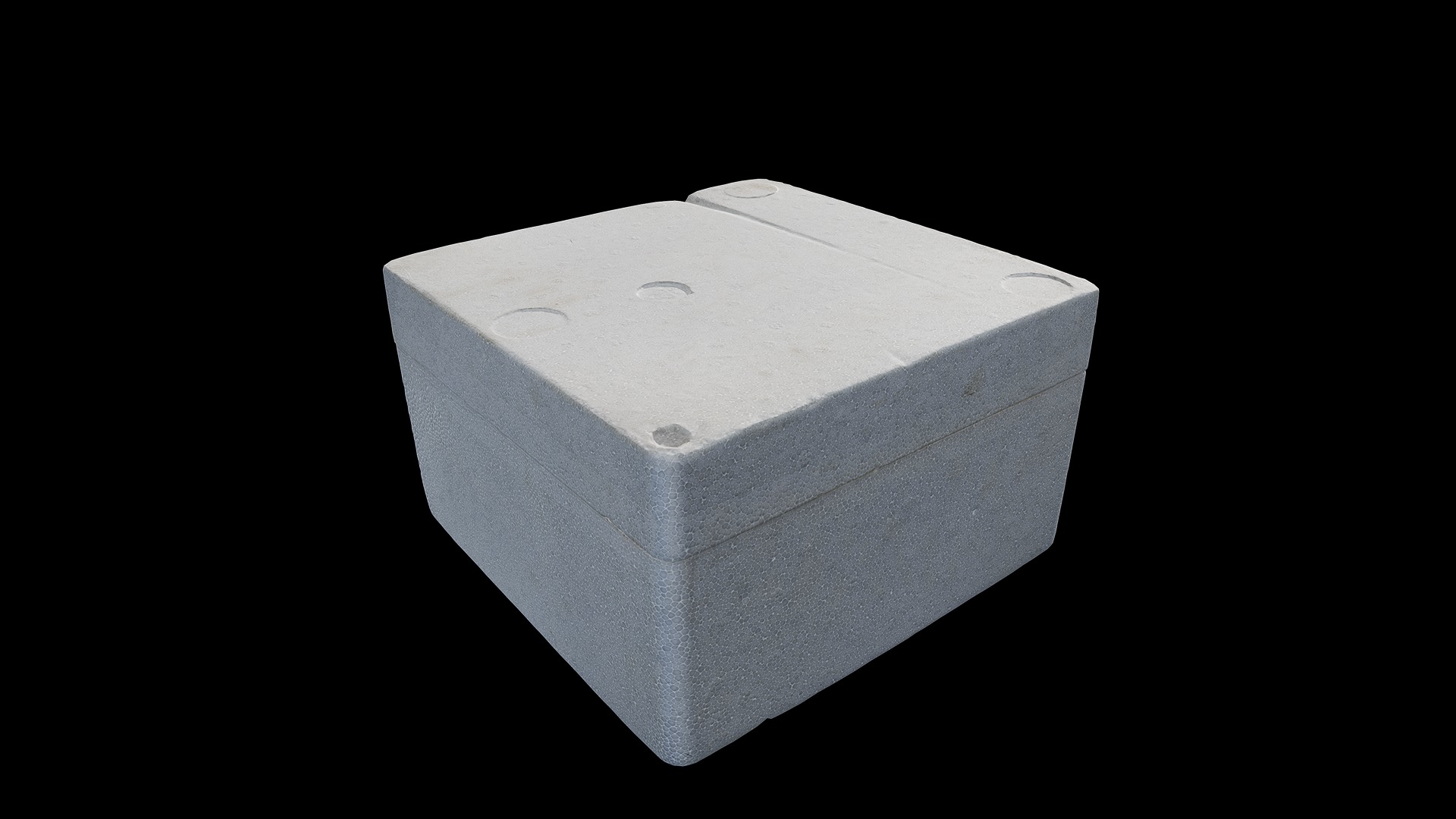 Anydrafts Foam box 02 Low-poly 3D model_1