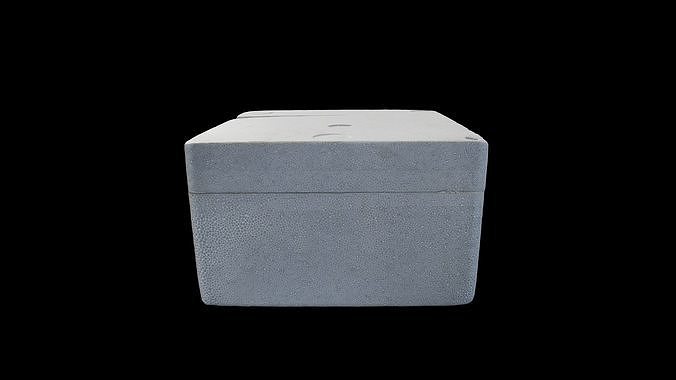 Anydrafts Foam box 02 Low-poly 3D model 5