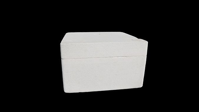 Anydrafts Foam box 02 Low-poly 3D model 4