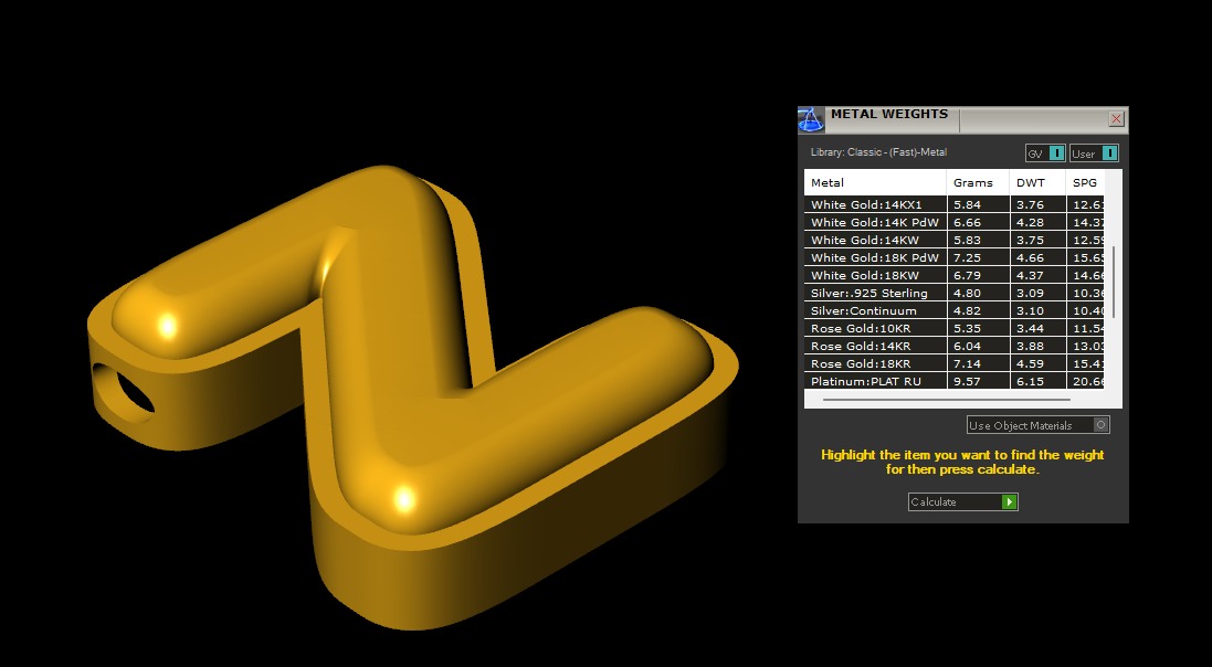 Model 1208 Y Initial Letters Charm Balloon 20mm 3D print model_9