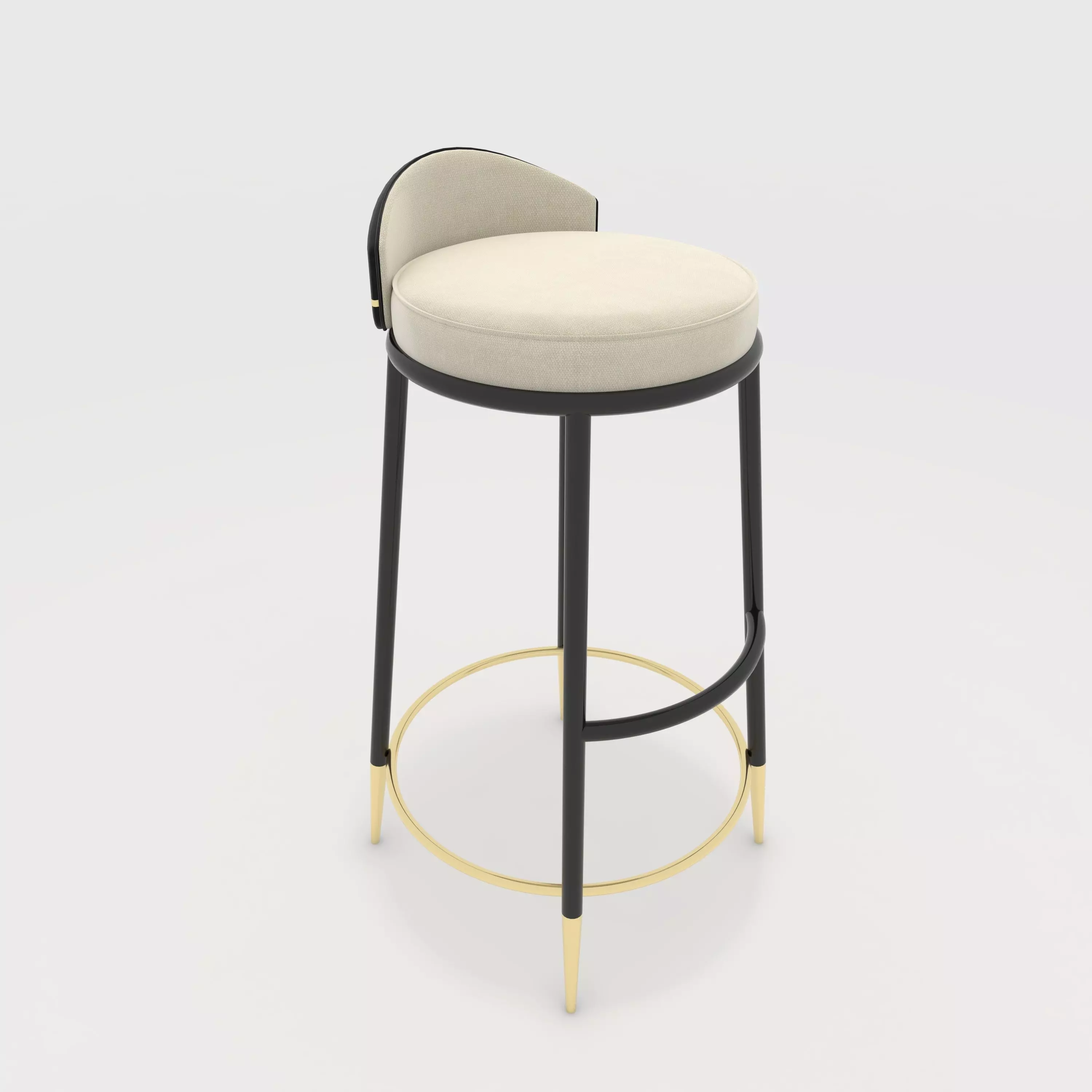 Bar Stool 45 3D model_0