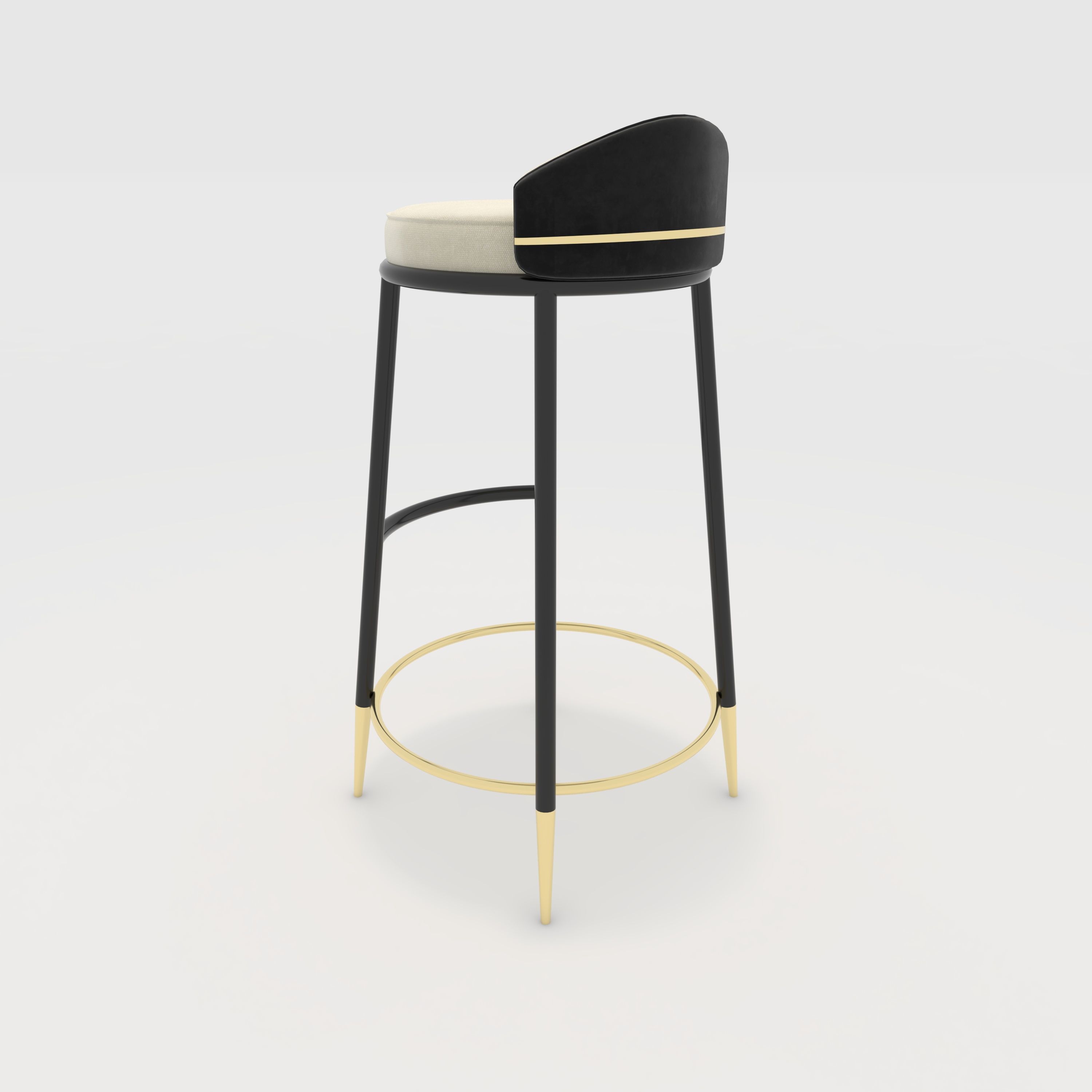 Bar Stool 45 3D model_10