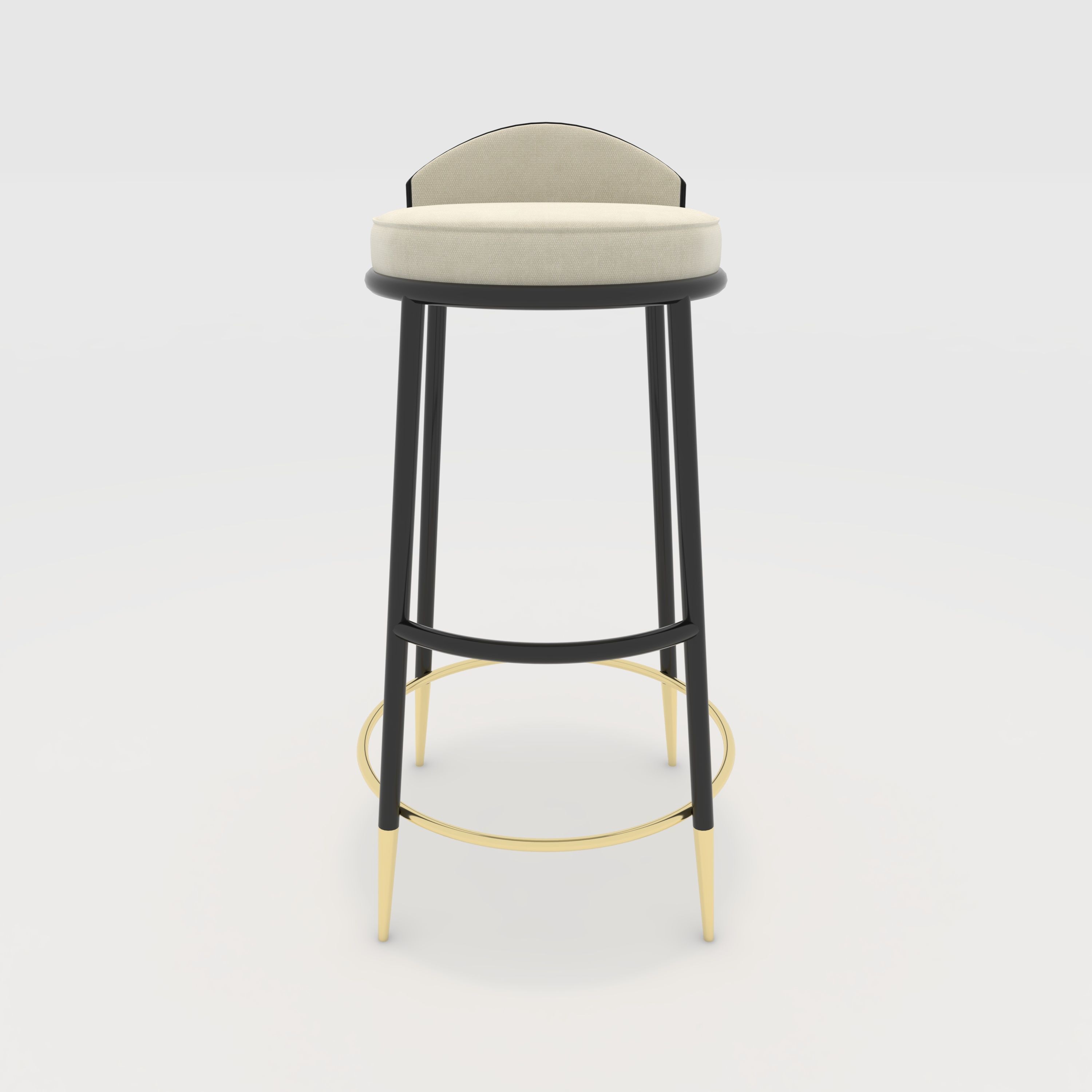 Bar Stool 45 3D model_8