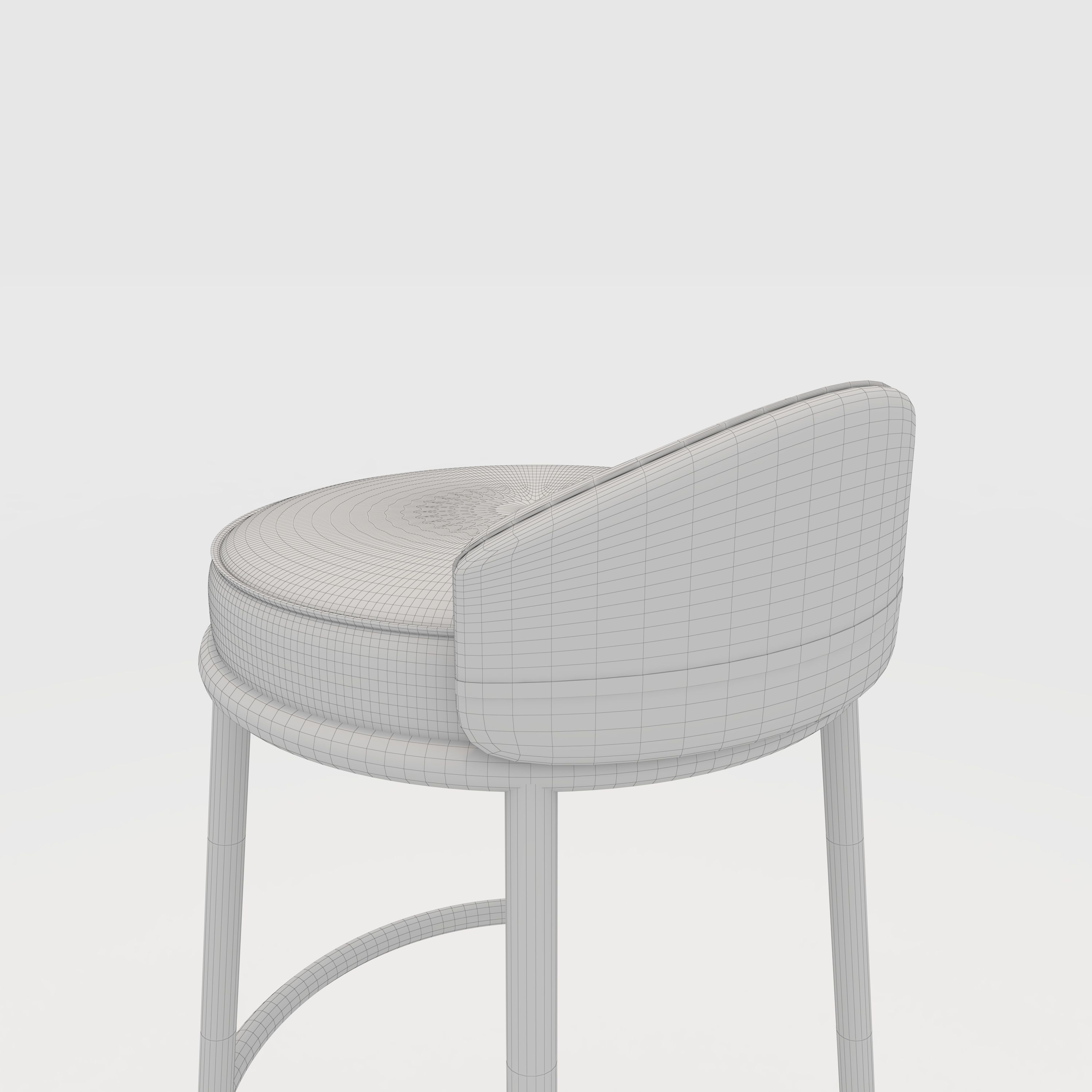 Bar Stool 45 3D model_17