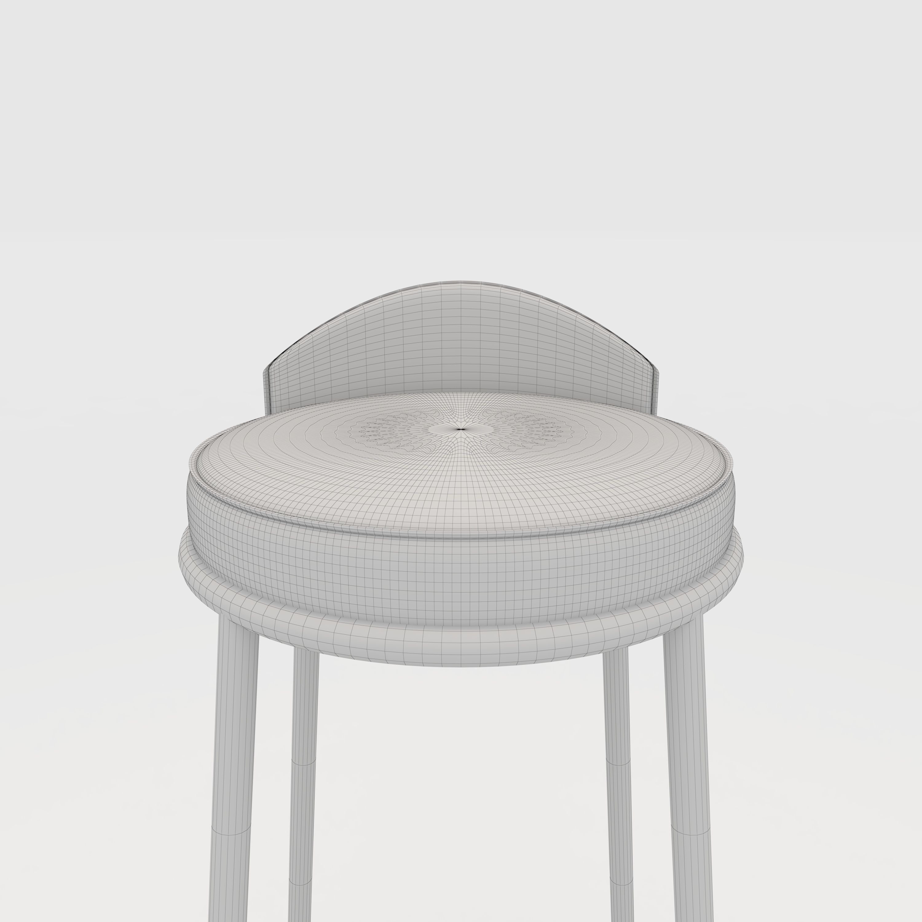 Bar Stool 45 3D model_15