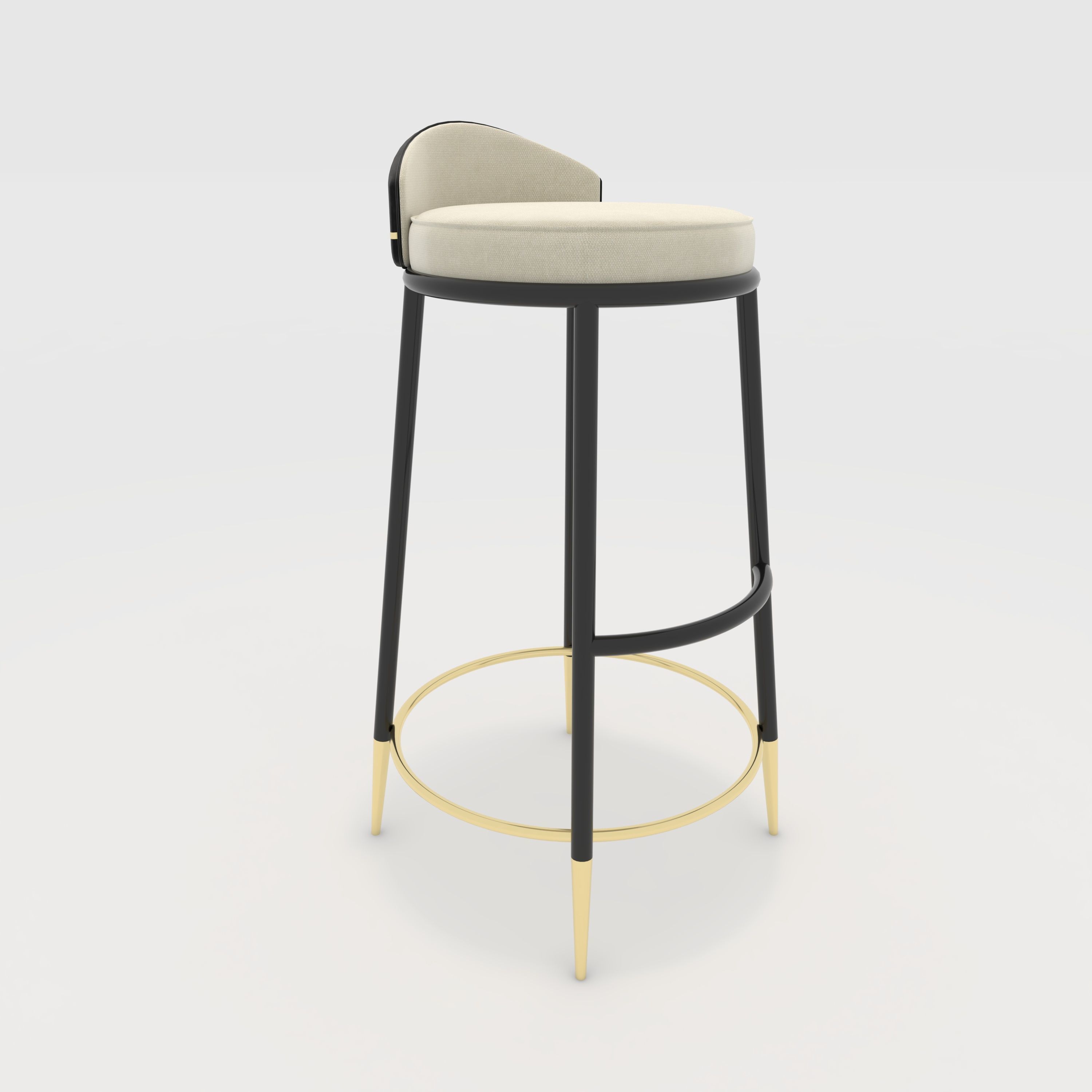 Bar Stool 45 3D model_6