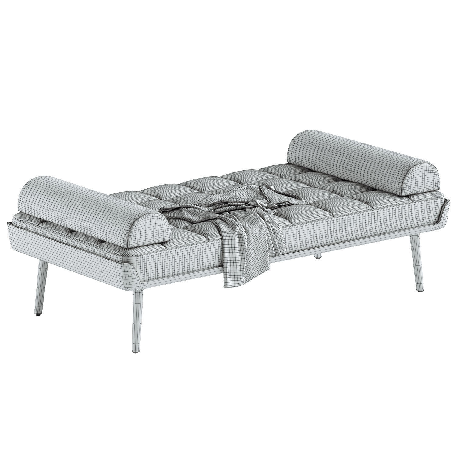 Thor daybed 3D model_4