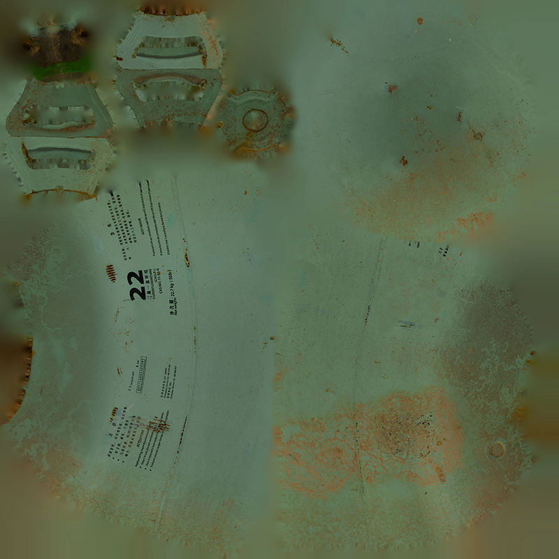 Anydrafts Gas tank 02 Low-poly 3D model_8