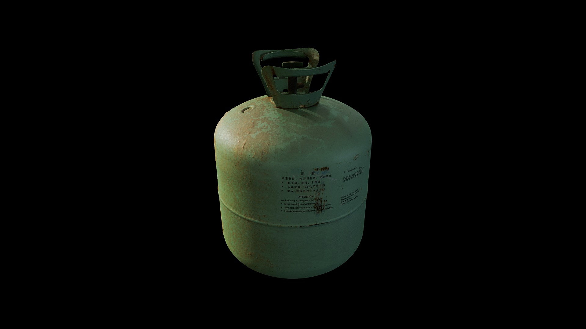 Anydrafts Gas tank 02 Low-poly 3D model_6