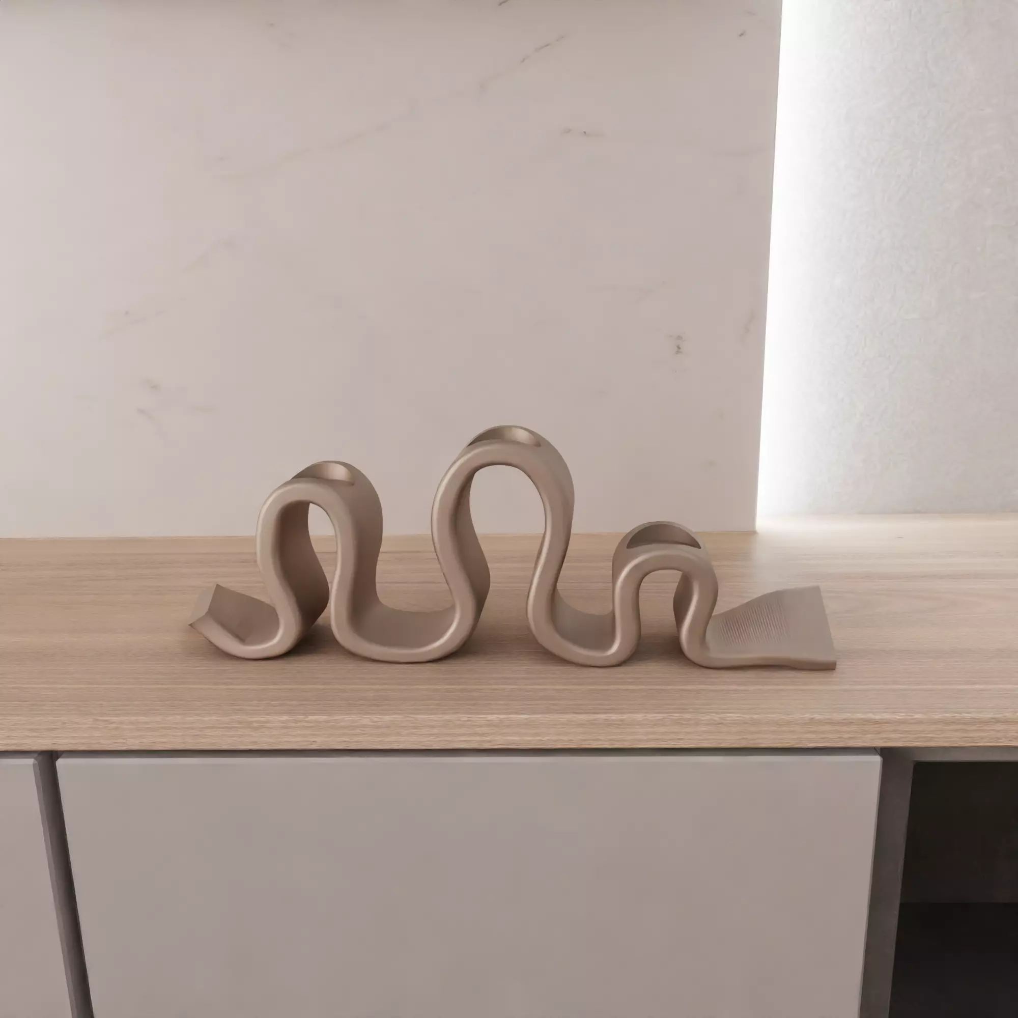 Standard Taper Candle Holder - 343 3D print model_8