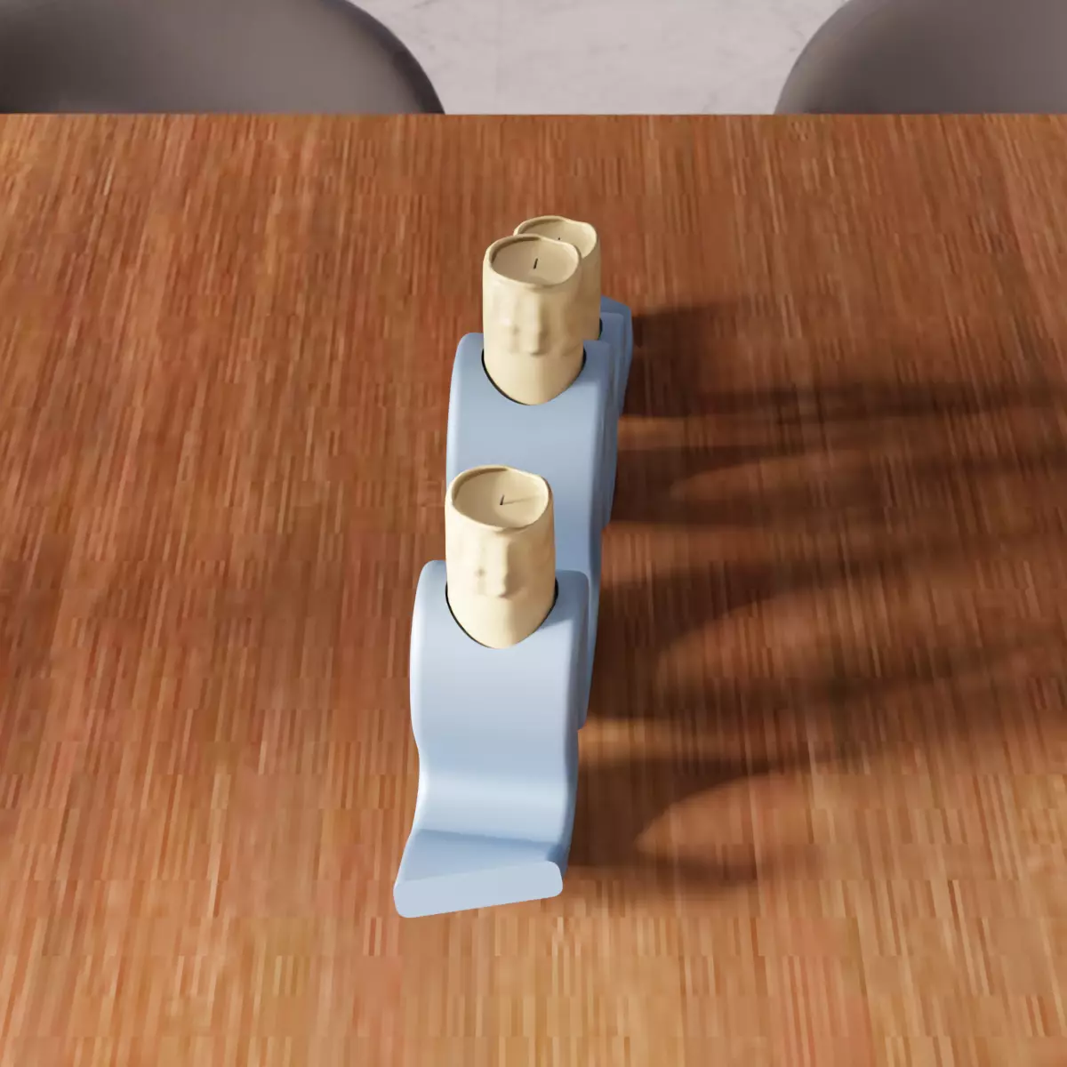 Standard Taper Candle Holder - 343 3D print model_5